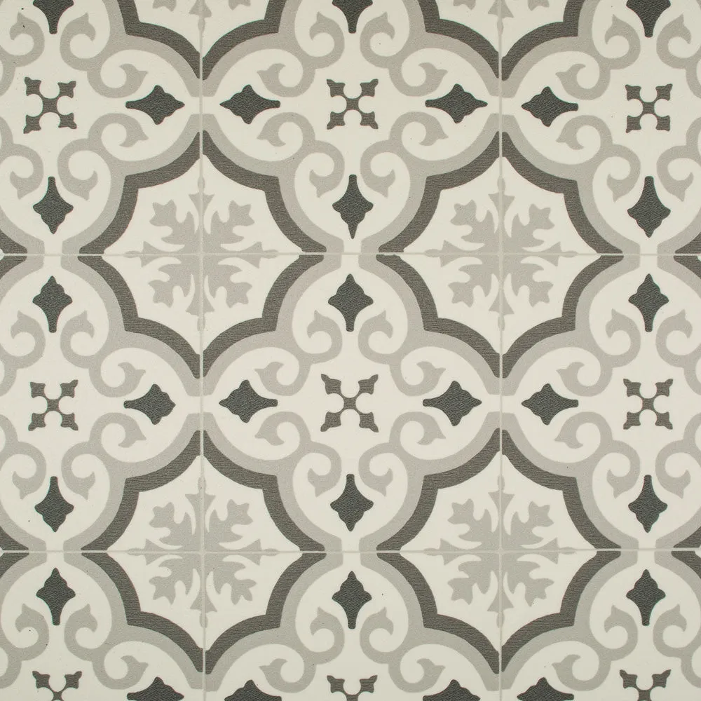 Black & White Candy Vinyl Flooring