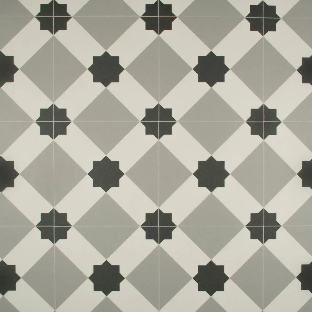 Black & White Candy Vinyl Flooring