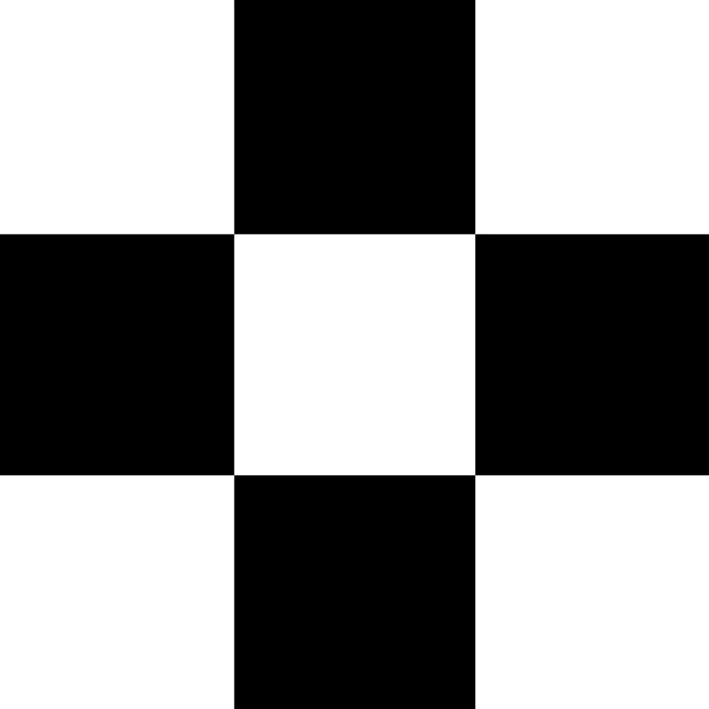 Black & White Candy Vinyl Flooring