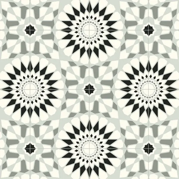 Black & White Candy Vinyl Flooring