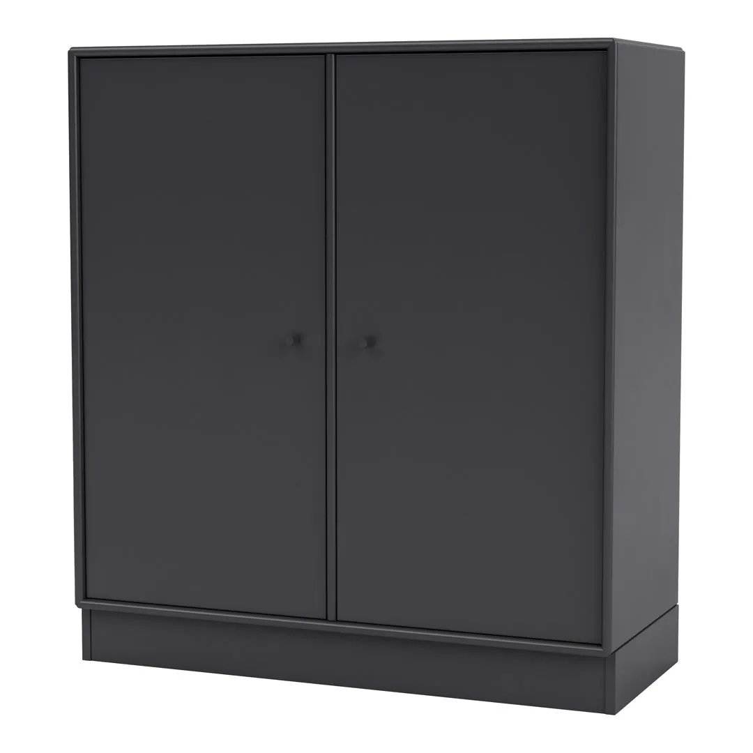 Cabinet 1118 - 2 Lacquered Doors, Plinth Base