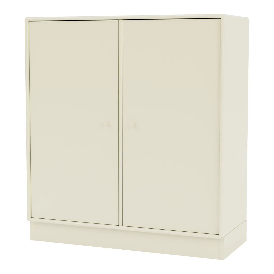 Cabinet 1118 - 2 Lacquered Doors, Plinth Base