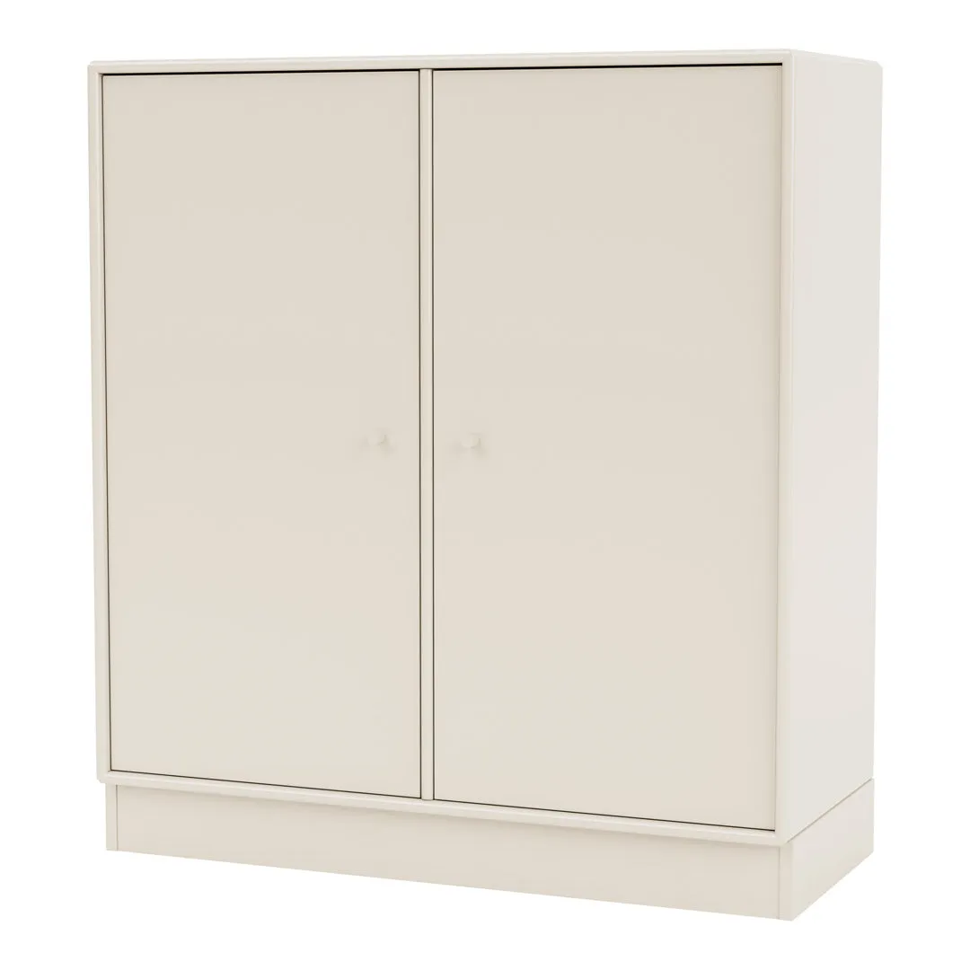 Cabinet 1118 - 2 Lacquered Doors, Plinth Base