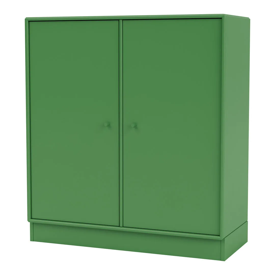 Cabinet 1118 - 2 Lacquered Doors, Plinth Base