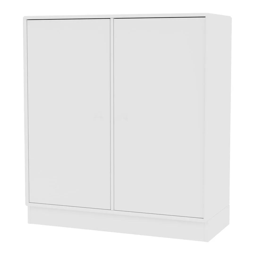 Cabinet 1118 - 2 Lacquered Doors, Plinth Base