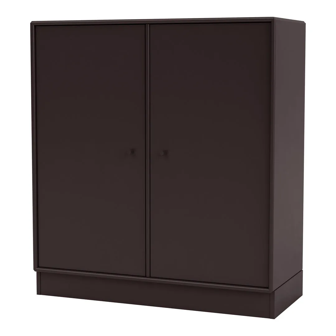 Cabinet 1118 - 2 Lacquered Doors, Plinth Base