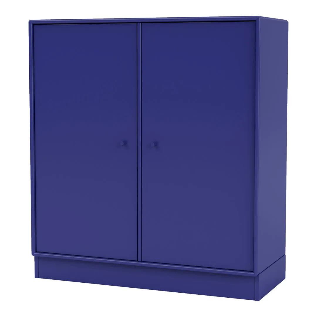 Cabinet 1118 - 2 Lacquered Doors, Plinth Base