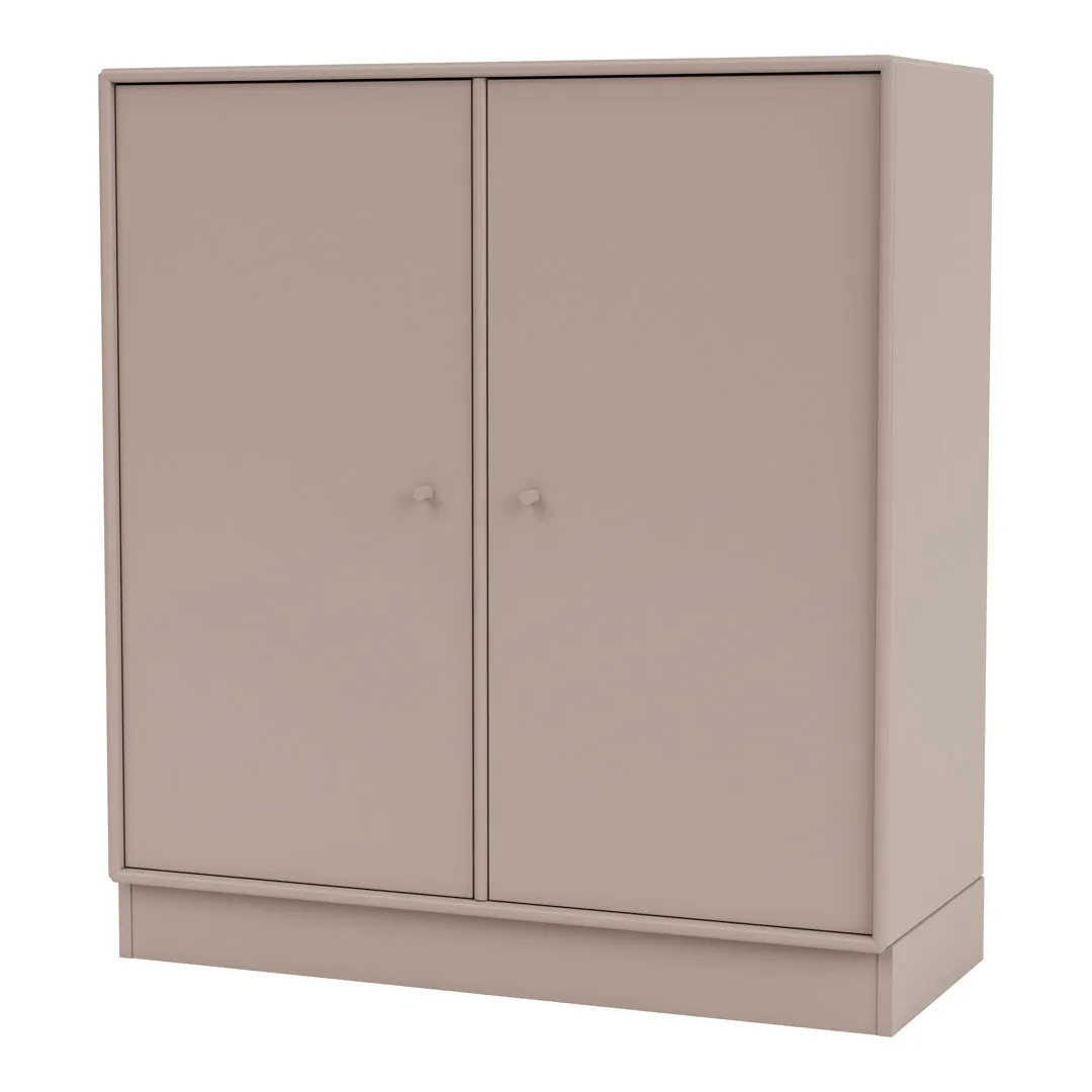 Cabinet 1118 - 2 Lacquered Doors, Plinth Base