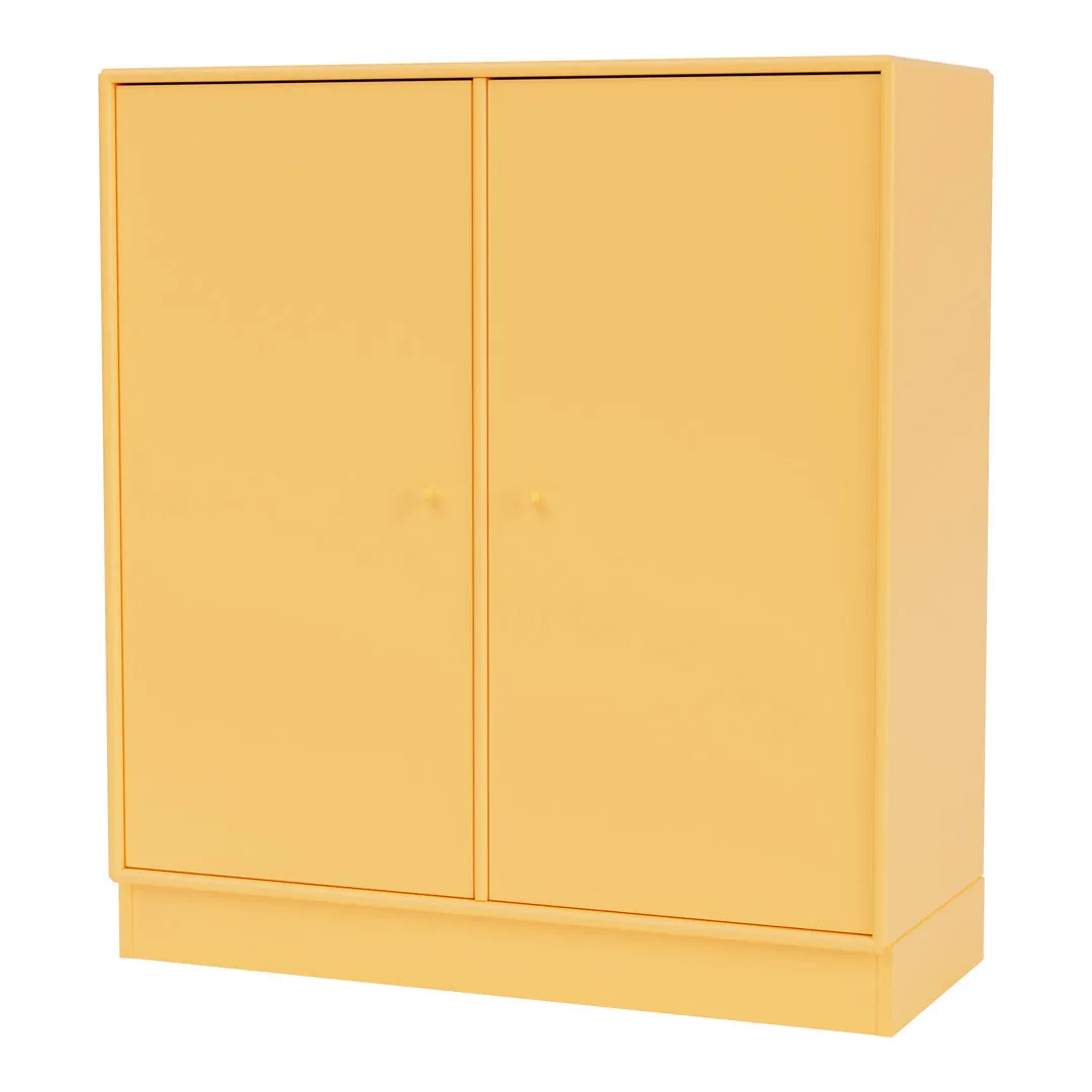 Cabinet 1118 - 2 Lacquered Doors, Plinth Base