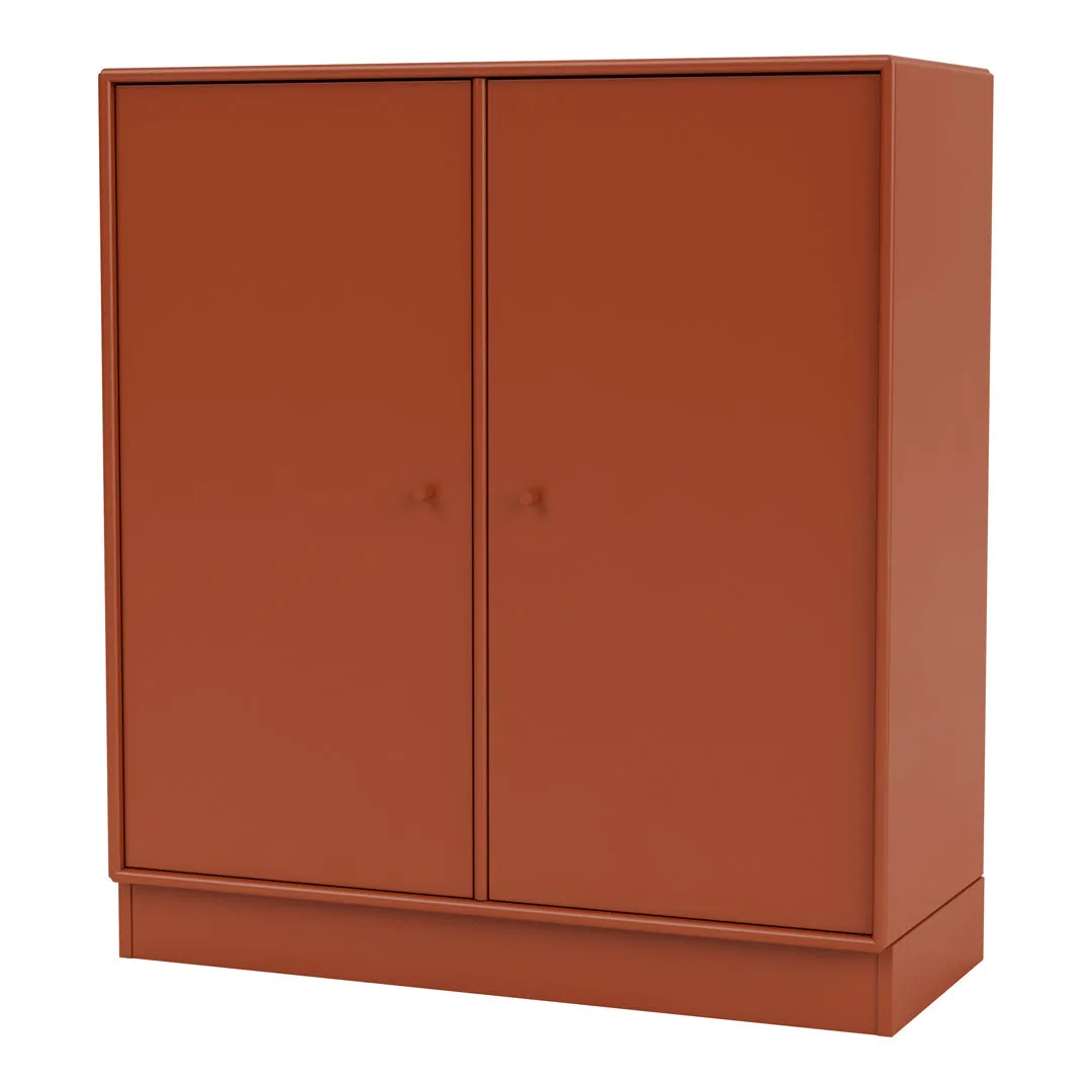 Cabinet 1118 - 2 Lacquered Doors, Plinth Base