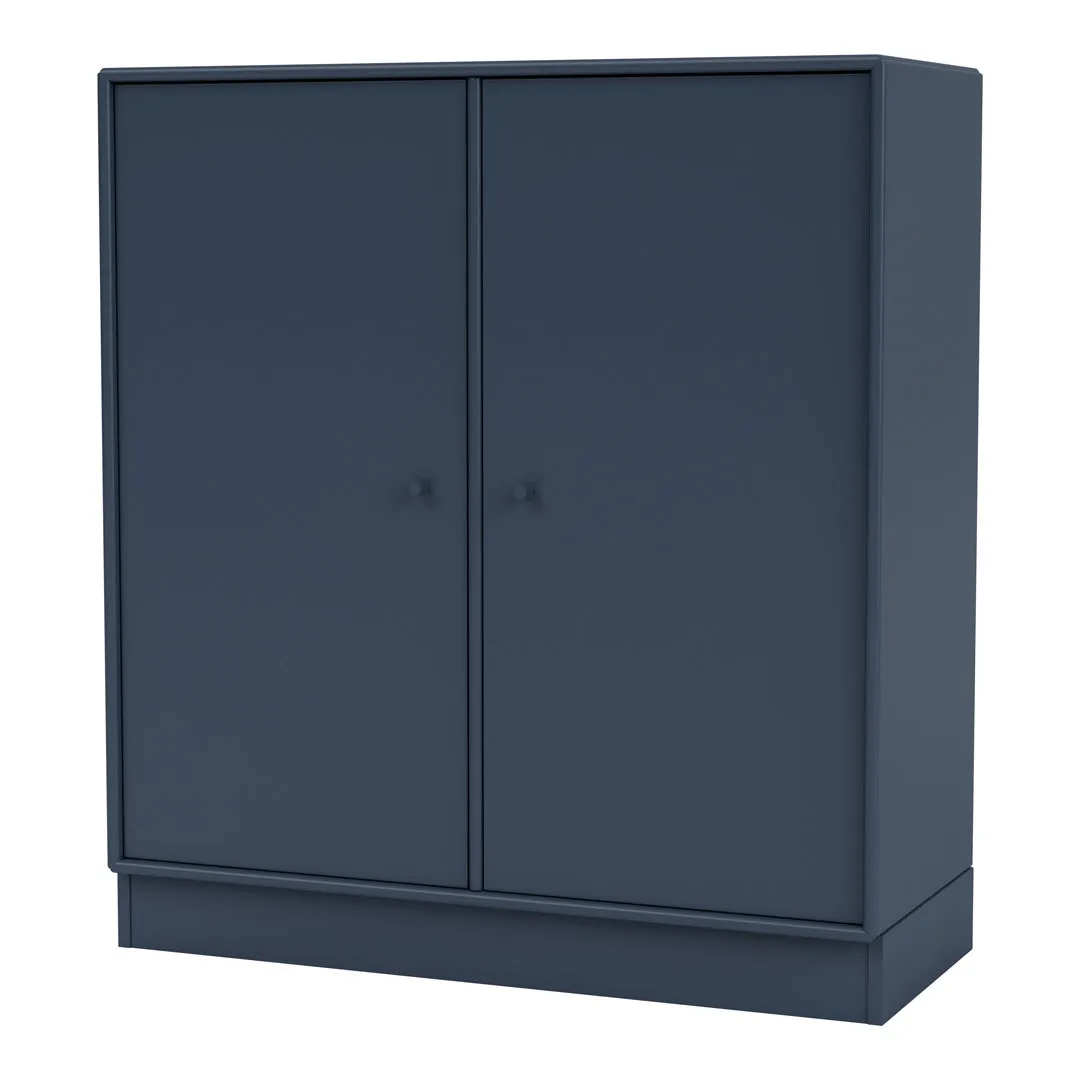 Cabinet 1118 - 2 Lacquered Doors, Plinth Base