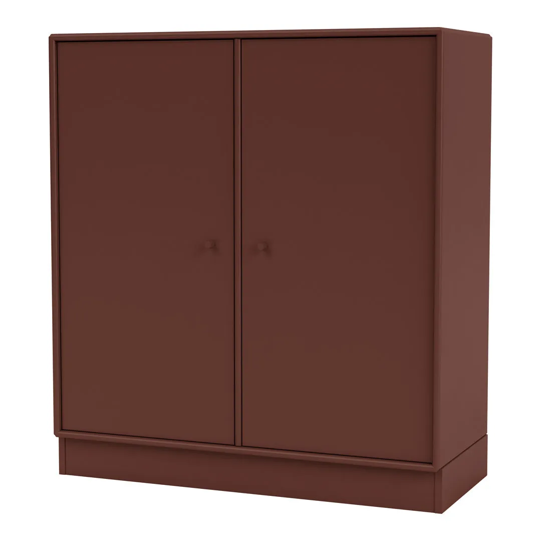 Cabinet 1118 - 2 Lacquered Doors, Plinth Base