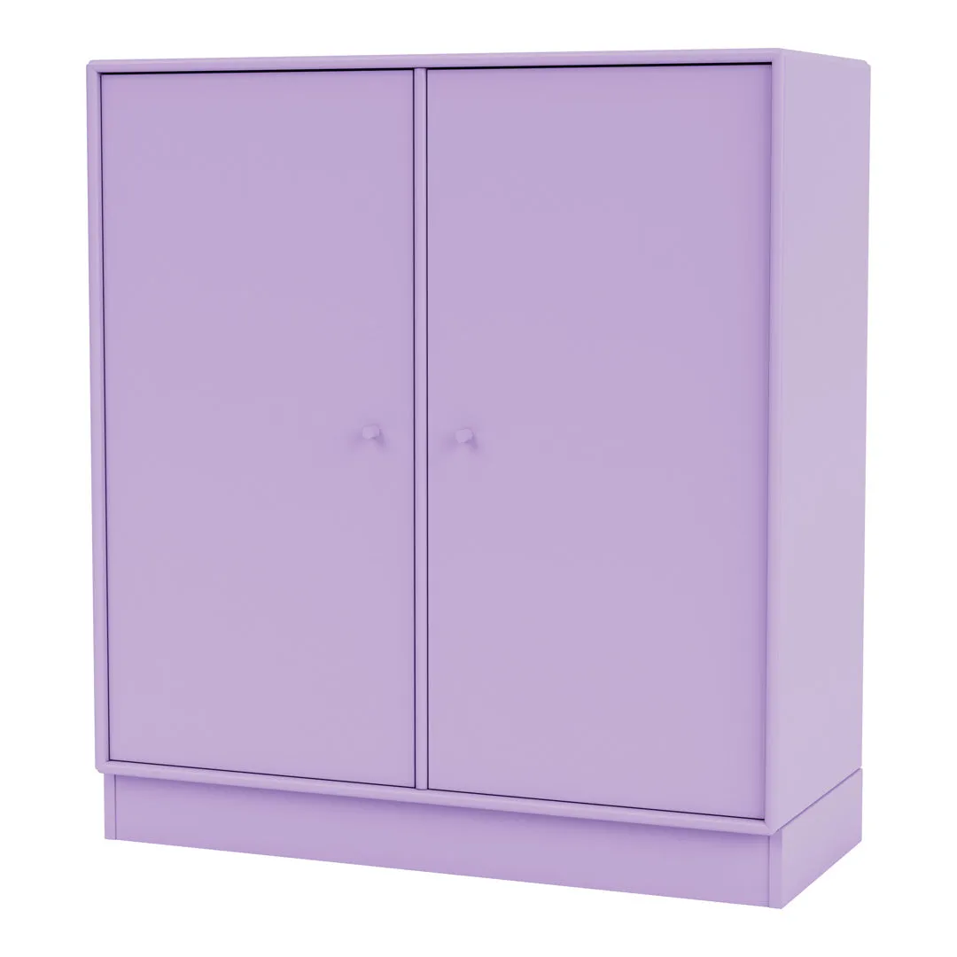 Cabinet 1118 - 2 Lacquered Doors, Plinth Base