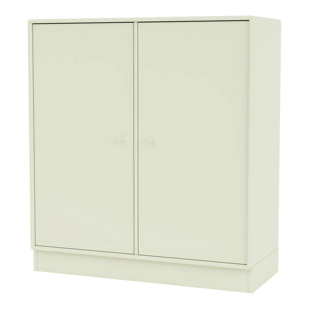 Cabinet 1118 - 2 Lacquered Doors, Plinth Base