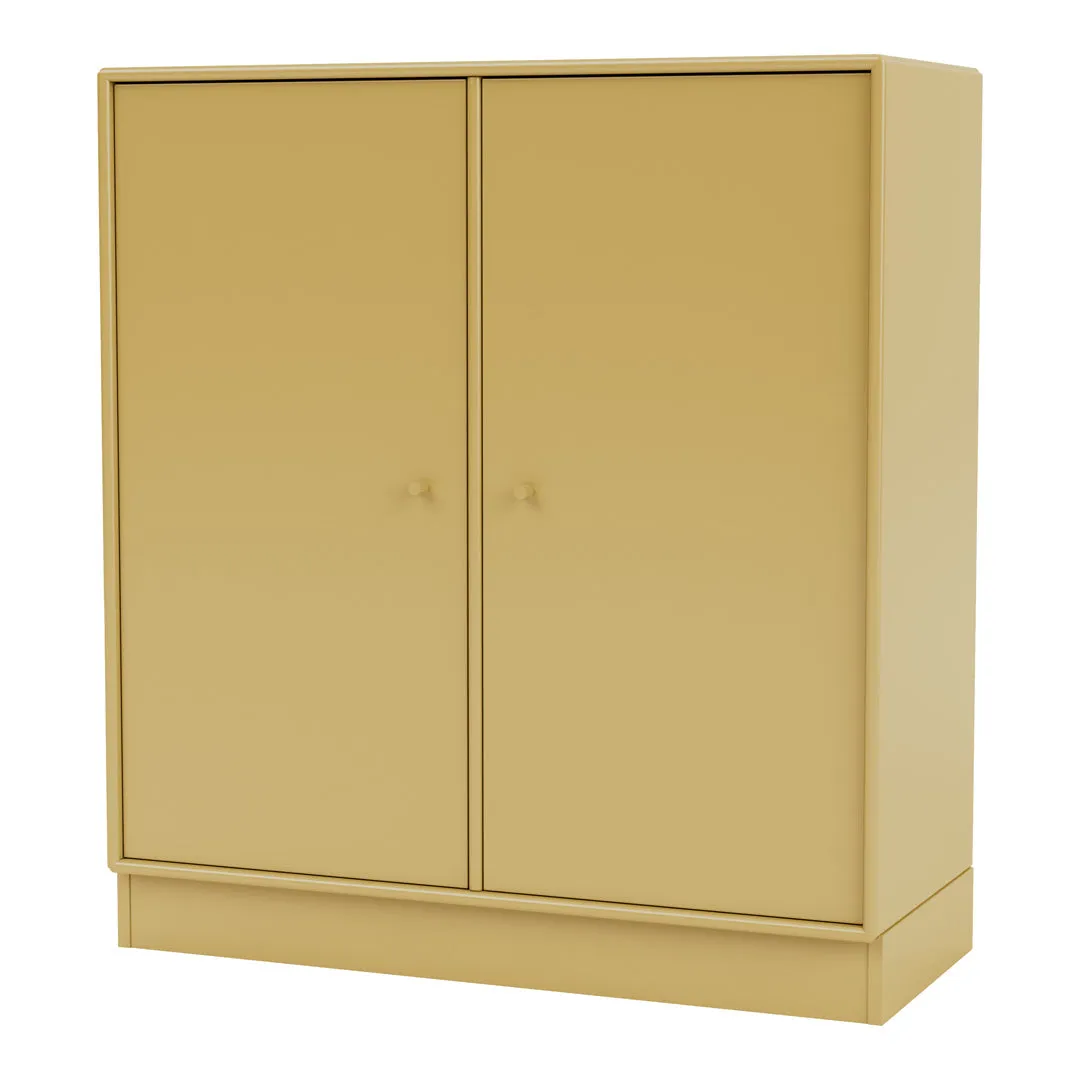 Cabinet 1118 - 2 Lacquered Doors, Plinth Base