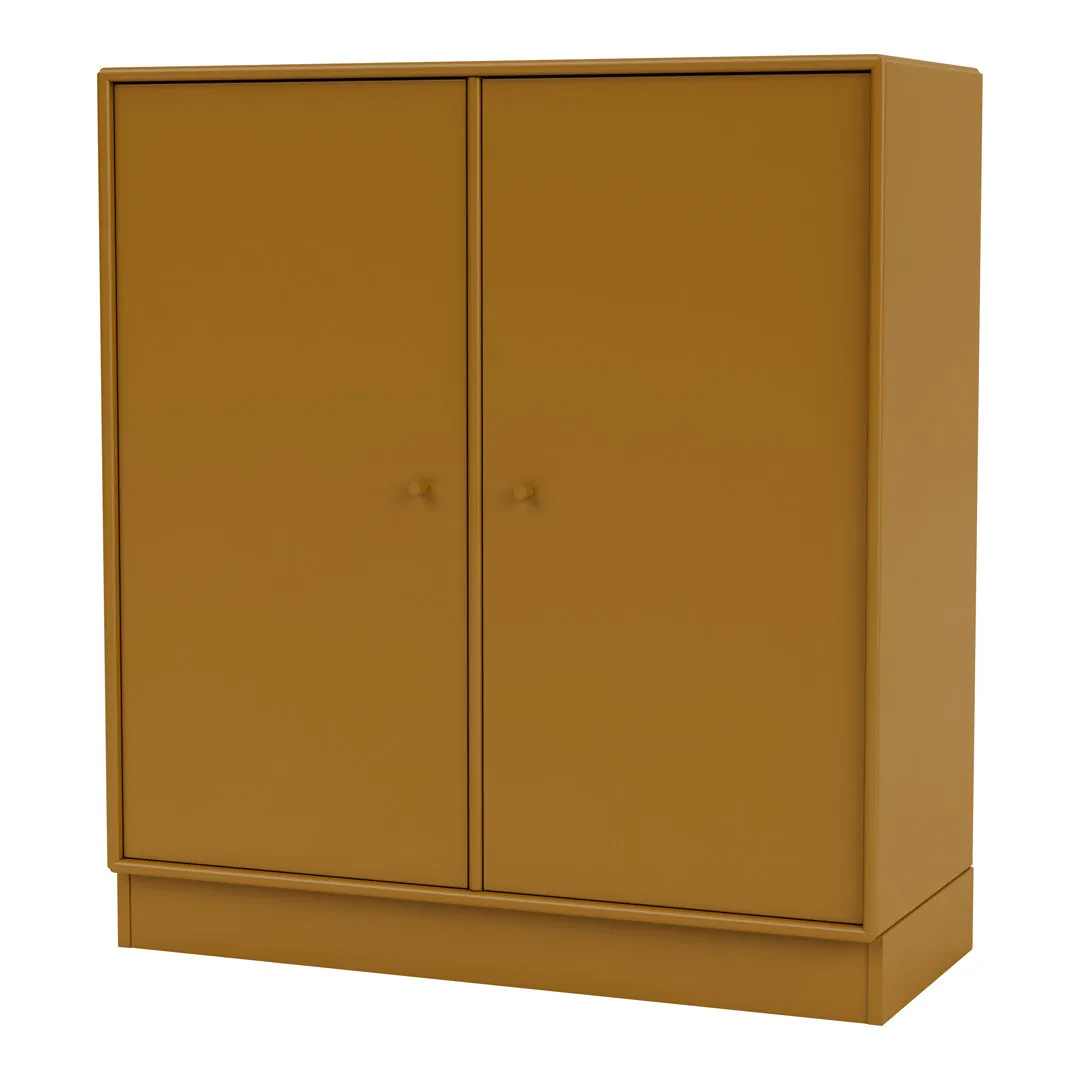 Cabinet 1118 - 2 Lacquered Doors, Plinth Base