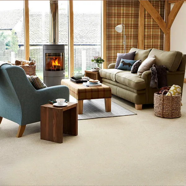 Natural Berber Twist Deluxe 55oz Carpet by Cormar
