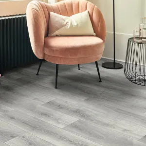 Presto Grey Wood Vinyl Flooring